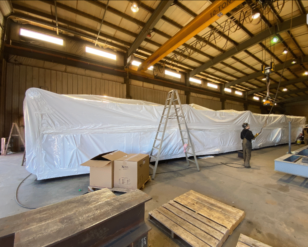 Industrial, Commercial Shrink Wrapping, Calgary Alberta