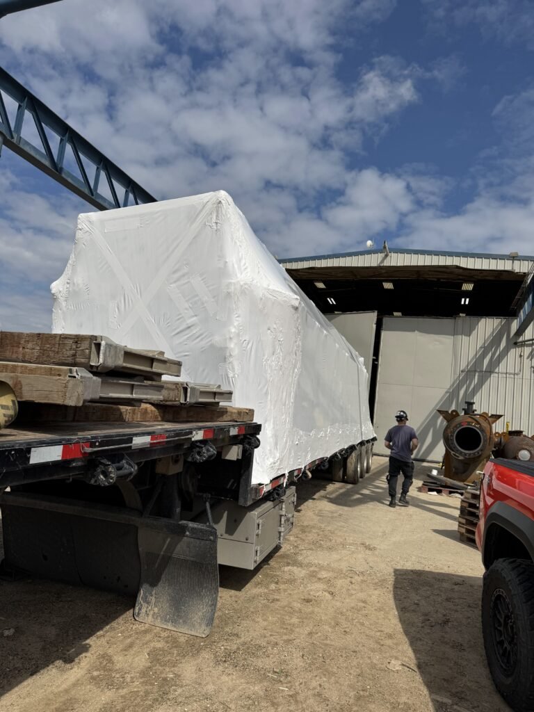 Freight Shrink Wrapping, Nisku, Alberta to British Columbia