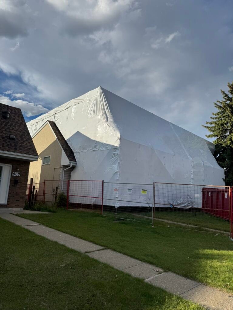 Edmonton Roof Shrink Wrap